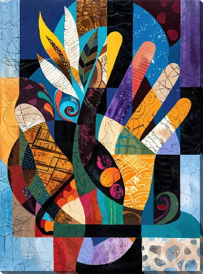 Постер Отпечаток руки №55