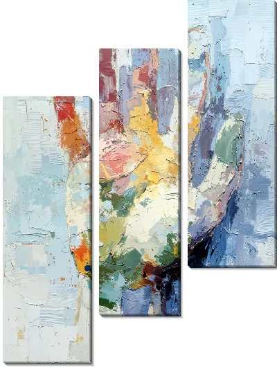 Модульная картина Отпечаток руки №58