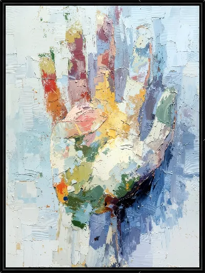 Картина Отпечаток руки №58