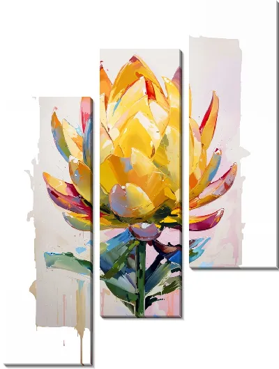 Модульная картина Артишок №4