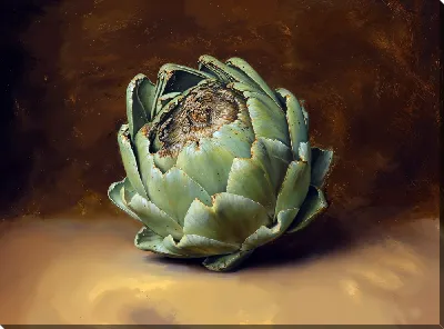 Картина маслом Зеленый артишок