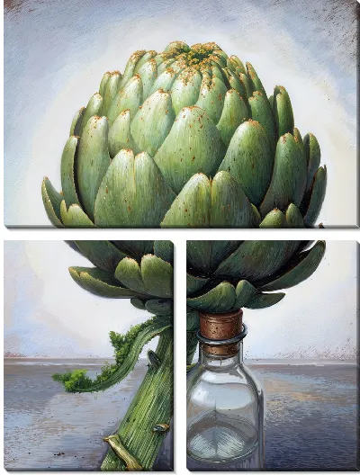 Модульная картина Артишок №7