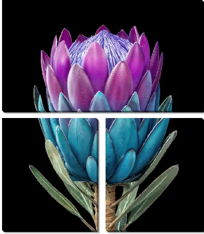 Модульная картина Артишок №8