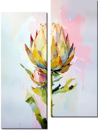 Модульная картина Артишок №12