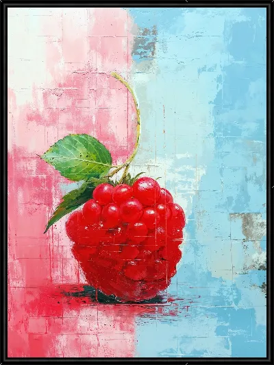 Картина Малина в стиле арт