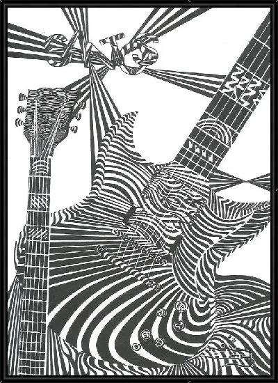 Картина Гитара (Guitar) №5