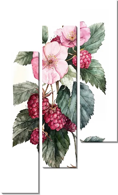 Модульная картина Малина №23