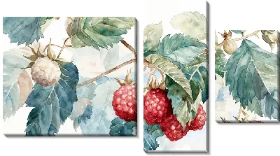 Модульная картина Малина №27