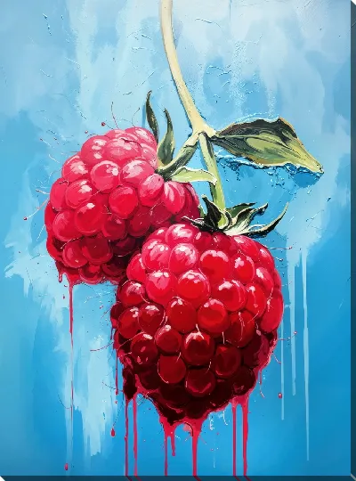 Постер Две малинки