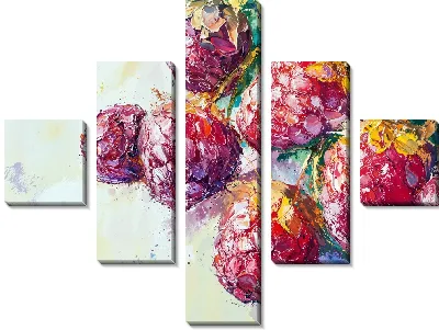 Модульная картина Малина №47