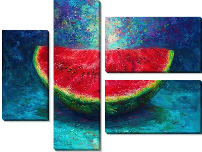 Модульная картина Арбуз №1