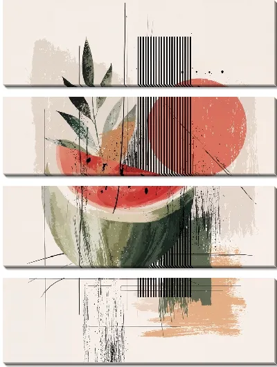 Модульная картина Арбуз №300