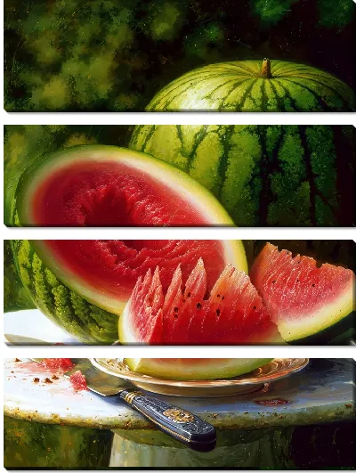 Модульная картина Арбуз №9