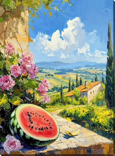 Постер Арбуз №10