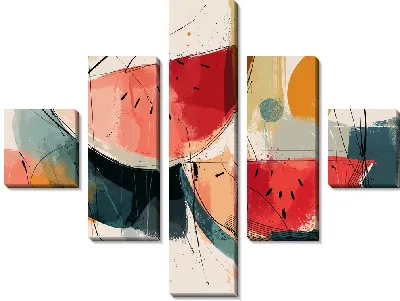 Модульная картина Арбуз №12