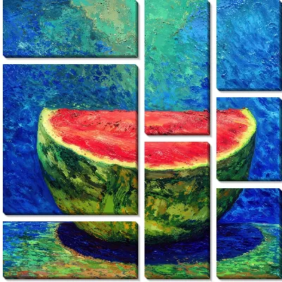Модульная картина Арбуз №13
