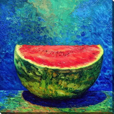 Картина маслом Арбуз №13