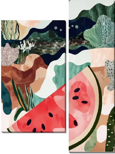 Модульная картина Арбуз №14