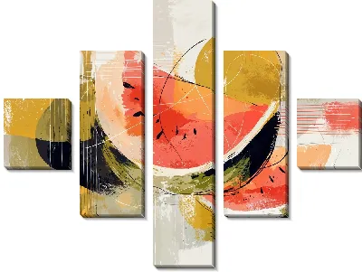 Модульная картина Арбуз №17