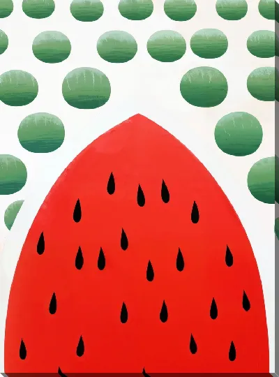 Картина маслом Арбуз №20