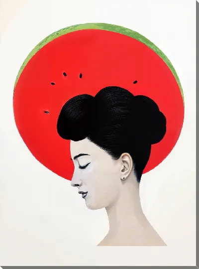 Картина маслом Арбуз №22