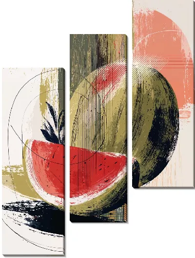 Модульная картина Арбуз №23