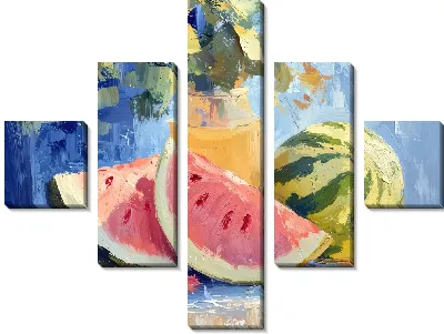 Модульная картина Арбуз №27