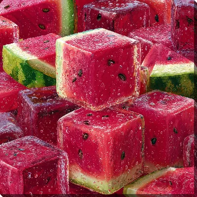 Картина маслом Арбуз №31