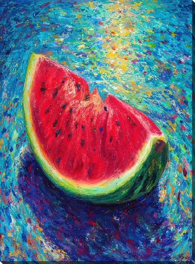 Картина маслом Арт арбуз