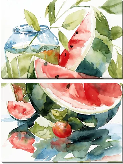 Модульная картина Арбуз №35