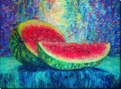 Картина маслом Арбуз №36