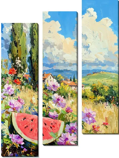 Модульная картина Арбуз №39