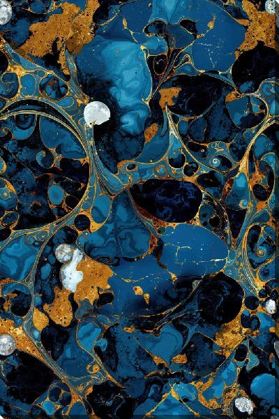 Картина маслом Мрамор №14