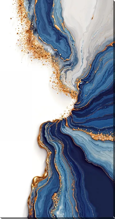 Картина маслом Мрамор №20