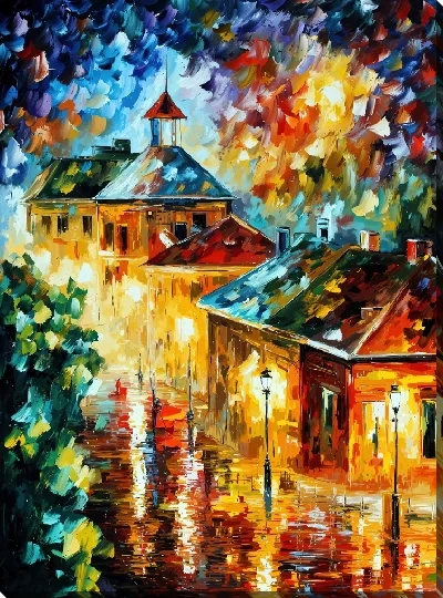 Картина Над крышами №12