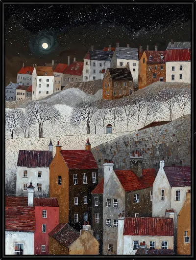 Картина Над крышами №53