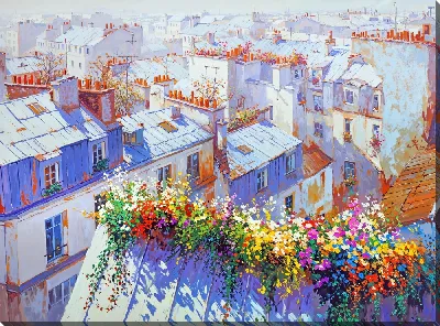 Постер Крыши домов №5