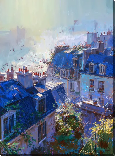 Постер Крыши домов №6