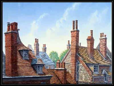 Картина Крыши домов №7