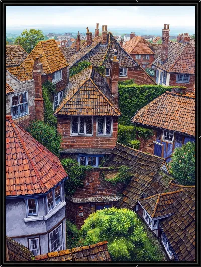 Картина Крыши домов №15