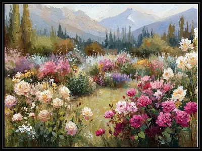 Картина Сады цветут №10