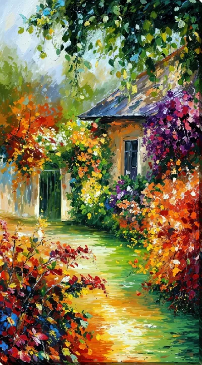 Картина Сады цветут №35