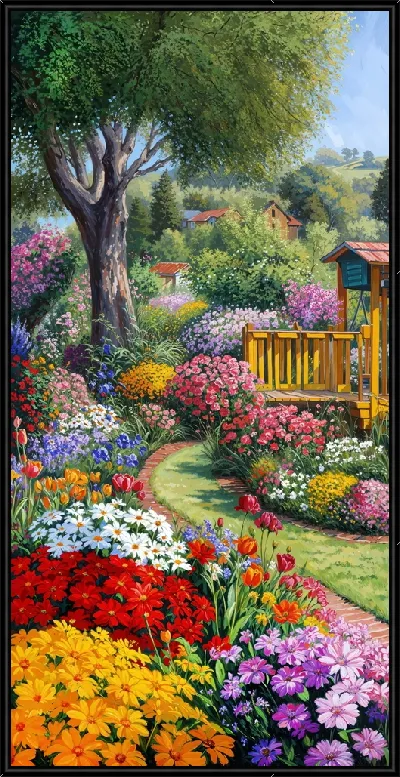 Картина Райский сад №1