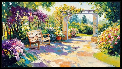 Картина Сад цветов №15