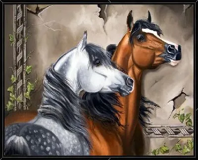 Картина Лошади (Horses) №22