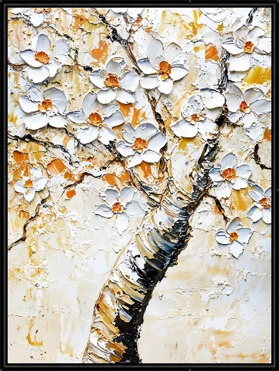 Картина Цветущее дерево №5