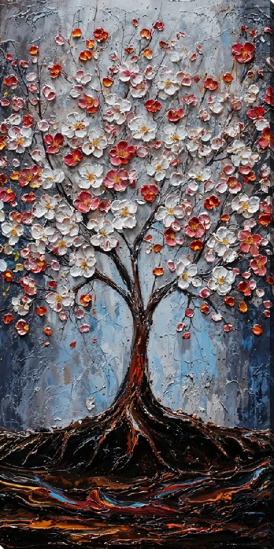 Постер Цветущие деревья лета №32