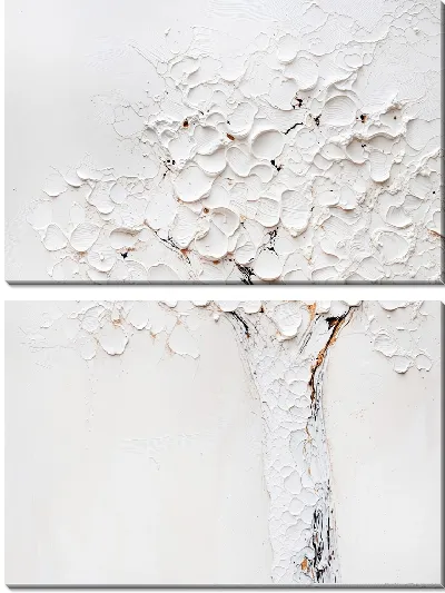 Модульная картина Дерево цветет №20