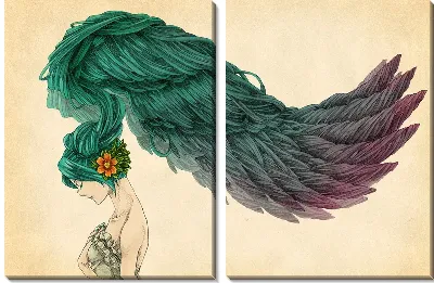Модульная картина Ангел (Angel) №3