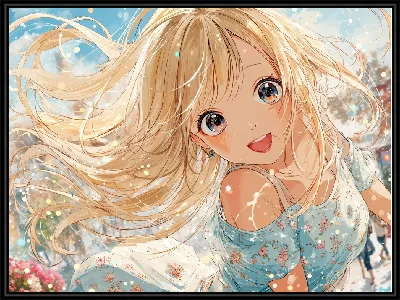 Аниме девушка №8